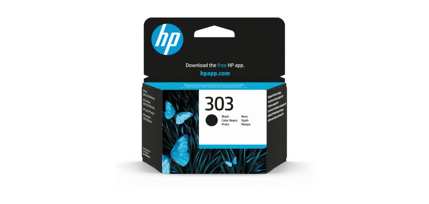 HP Cartouche d’encre noir 303 authentique