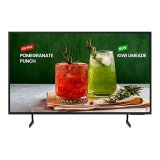 Samsung LH65BEDHLGUXEN Écran d'affichage dynamique Écran plat de signalisation numérique 165,1 cm (65") Wifi 4K Ultra HD Noir Tizen 16/7