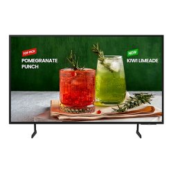 Samsung LH75BEDHLGUXEN pantalla de señalización Pantalla plana para señalización digital 190,5 cm (75") Wifi 4K Ultra HD Negro Tizen 16/7