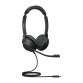 Jabra 23189-999-879 auricular y casco Auriculares Alámbrico Diadema Oficina/Centro de llamadas USB Tipo C Negro