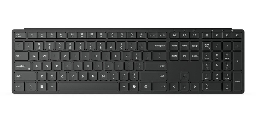 Lenovo 4Y41S04679 tastiera Casa/ufficio RF senza fili + Bluetooth Italiano Nero