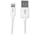StarTech.com 1 m witte Apple 8-polige Lightning-connector-naar-USB-kabel voor iPhone / iPod / iPad