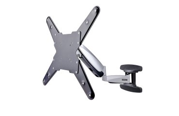 Soporte VESA de Pared para TV de 23 a 55 Pulgadas - Soporte Mural VESA - Ajustable con Movimiento Total - Brazo Colgador para Televisor - 30kg - Inclinación - Giro