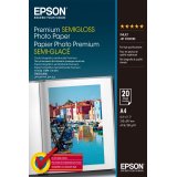 Epson Papier photo A4 Premium semi-brillant , 251 g/m2, 20 feuilles