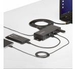 StarTech.com 5G7AINDRM-USB-A-HUB interface hub USB 3.2 Gen 1 (3.1 Gen 1) Type-B 5000 Mbit/s Black