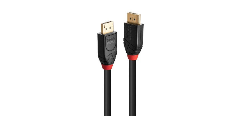 Lindy 41168 cable DisplayPort 7,5 m Negro