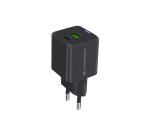 Conceptronic ALTHEA16B cargador de dispositivo móvil Universal Negro Corriente alterna Carga rápida Interior