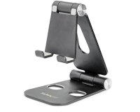 StarTech.com Supporto universale regolabile per smartphone e tablet - Ripiegabile - Nero