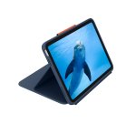 Logitech Rugged Combo 4 Touch AZERTY Français Smart Connector Bleu
