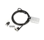 Cable de securite kensington universel 3 en 1 systeme de   verrouillage a cle de 5mm