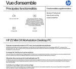 HP Z2 G1i Intel Core Ultra 7 265 16 Go DDR5-SDRAM 1 To SSD Windows 11 Pro Mini PC Station de travail AI Workstation, AI PC Noir