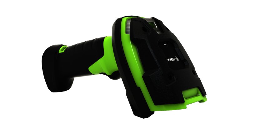 Zebra LI3608-ER Lecteur de code barre portable 1D Noir, Vert