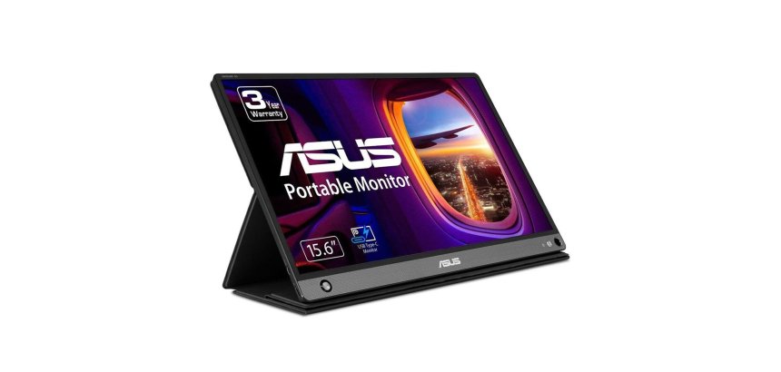 ASUS ZenScreen MB16AHP computer monitor 39.6 cm (15.6") 1920 x 1080 pixels Full HD LED Black