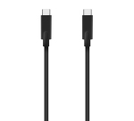 AISENS Cable USB 3.2 Gen1 5Gbps 4k@60Hz 3A 60W E-Marker, Tipo USB-C/M-USB-C/M, Negro, 4.0m