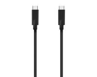 AISENS Cable USB 3.2 Gen1 5Gbps 4k@60Hz 3A 60W E-Marker, Tipo USB-C/M-USB-C/M, Negro, 4.0m