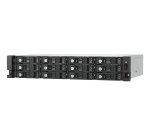QNAP TL-R1200PES-RP Boîtier de disques de stockage Boîtier disque dur/SSD Noir, Gris 2.5/3.5"
