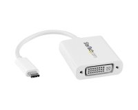 StarTech.com Adaptateur vidéo USB Type-C vers DVI - M/F - Blanc