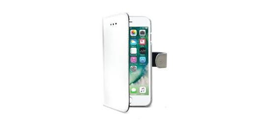 Celly Wally mobile phone case 14 cm (5.5") Folio White