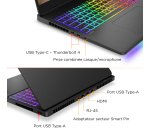 HP OMEN MAX Gaming Laptop 16-ak0019nf Copilot+ PC AMD Ryzen AI 9 375 Ordinateur portable 40,6 cm (16") WQXGA 32 Go DDR5-SDRAM NVIDIA GeForce RTX 5070 Ti Wi-Fi 7 (802.11be) Windows 11 Home Noir