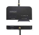 StarTech.com Adaptateur USB-C/USB-A vers M.2 NVMe et SATA 2,5"/3,5", 10 Gbps, Lecteur de Disque dur SSD Externe Sans Outil, B+M/M-Key
