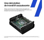HP Z2 G1a Wolf Pro Security Edition Copilot+ PC AMD Ryzen AI Max PRO 390 64 Go LPDDR5x-SDRAM 2 To SSD Windows 11 Pro Mini PC Station de travail AI Workstation, AI PC Noir