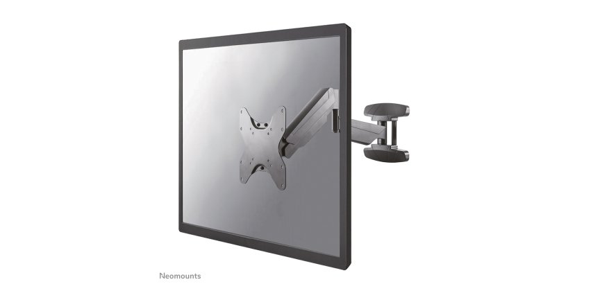 Neomounts WL70-550BL12 Soporte de pared para monitor/TV 23-42" - resorte de gas - movimiento completo