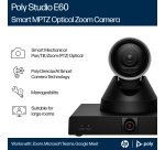 HP Poly Studio E60 Smart Camera 4K MPTZ with 12x Optical Zoom