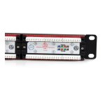 StarTech.com Patch Panel Cat 6 a 24 porte 1U - Pannello di cablaggio per rete Cat6