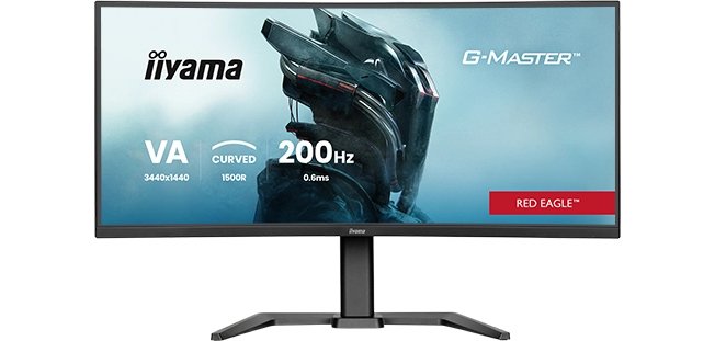 iiyama G-MASTER GCB3484WQSU-B2 34IN PRO-GAMING 0.4MS VA LCD 3440X144 computer monitor 86,4 cm (34") 3440 x 1440 Pixels UltraWide Quad HD Zwart