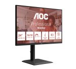 AOC E4 X24E4U computer monitor 61 cm (24") 1920 x 1200 pixels Full HD LED Black