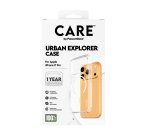 PanzerGlass CARE™ by ® Urban Explorer Case Transparent w. White MagSafe iPhone 17 Pro mobiele telefoon behuizingen Hoes Transparant