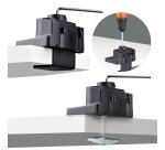 StarTech.com ARMPIVOT2 support d'écran plat pour bureau 101,6 cm (40") Noir