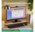 Logitech ERGO 920-013549 clavier RF sans fil + Bluetooth AZERTY Français Graphite