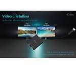 i-tec USB-A/USB-C Dual 4K/60 Hz HDMI Video Adapter