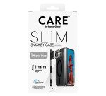 PanzerGlass CARE™ by ® SL1M Case Smokey w. Black MagSafe iPhone Duo coque de protection pour téléphones portables Housse Noir