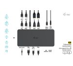 i-tec USB 3.0 / USB-C / Thunderbolt 3 Professional Dual 4K Display Docking Station Generation 2 + Power Delivery 100W