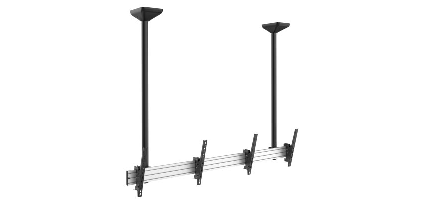 Equip Montaggio a soffitto con doppio schermo da 45” a 55”