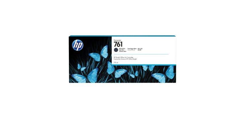 HP 761 - haute capacité - noir mat - original - DesignJet - cartouche d'encre