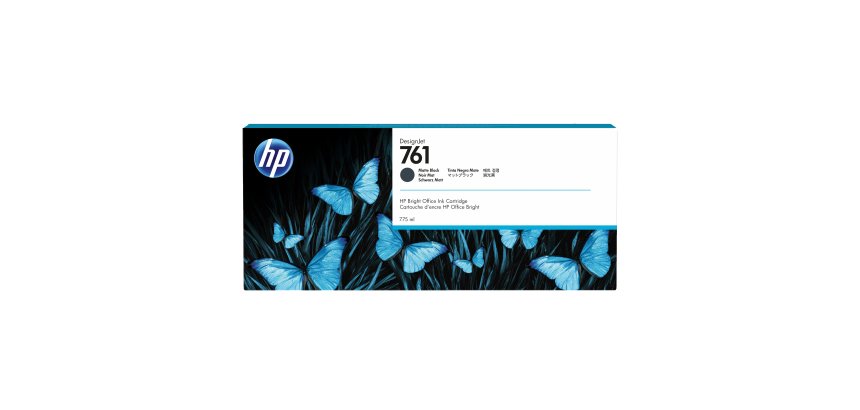 HP 761 cartouche d'encre DesignJet noir mat, 775 ml