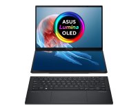ASUS Zenbook Duo OLED UX8406MA-QL396W - Ordenador Portátil 14" WUXGA (Intel Core Ultra 9 185H, 32GB RAM, 1TB SSD, Arc Graphics, Windows 11 Home) Gris Tintero - Teclado QWERTY español