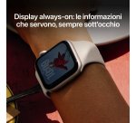 Apple Watch SE (3nd generation) SE 3 GPS 40mm Cassa Alluminio Galassia con Sport Band Galassia - S/M