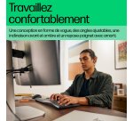 HP 680 Comfort Dual-Mode Keyboard clavier Maison RF sans fil + Bluetooth AZERTY Belge Noir