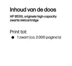 HP 953XL originele high-capacity zwarte inktcartridge