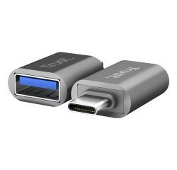 Trust 26221 adaptateur graphique USB Argent