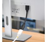 StarTech.com Cable de 15cm de Extensión Alargador HDMI 2.0 de Alta Velocidad con Ethernet - Extensor de Puertos - Cable para Conservar Puertos de Conexión - Cable Corto HDMI - 4K de 60Hz