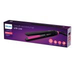 Philips StraightCare Essential Piastra per capelli nera con tecnologia ThermoProtect BHS375/00