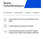 HP LaserJet M223dw Noir et blanc Imprimante