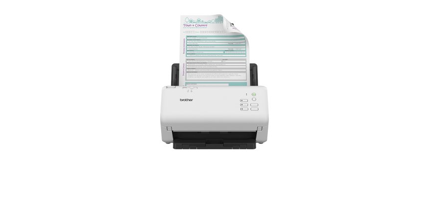 Brother ADS-4300N scanner Scanner ADF 600 x 600 DPI A4 Nero, Bianco