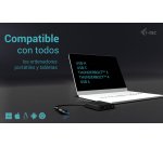 i-tec USB-A/USB-C Dual 4K/60 Hz DisplayPort Video Adapter