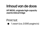 HP 963XL originele high-capacity zwarte inktcartridge